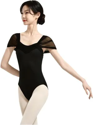 Women Ballet Leotards Adjustable Camisole Adult Elegant Dancing Bodysuits Gymnastics Leotards Ballet Dance Leotardss