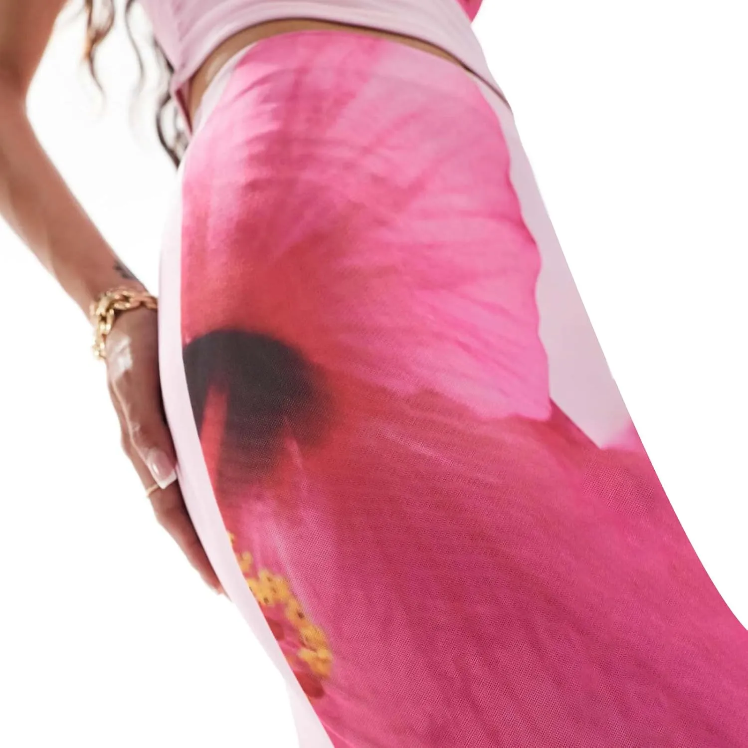 Women Y2k 2 Piece Maxi Skirt Set Floral One Should Tank Top Bodycon Long Skirts Summer Beach Matching Outfits
