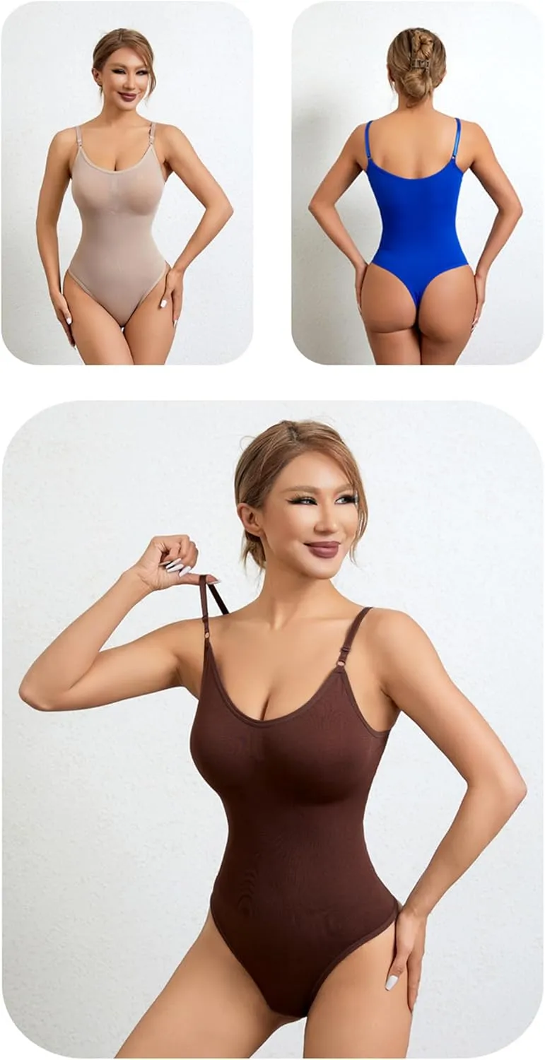 Women's Shapewear Bodysuits Tummy Control Body Shaper for Women Skims Seamless Shapewear Bodysuit S-XXL