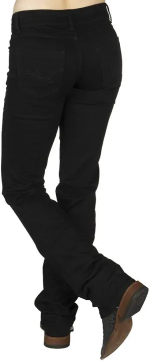 Wrangler Women's Cash Mid Rise Vented Hem Ultimate Riding Jean