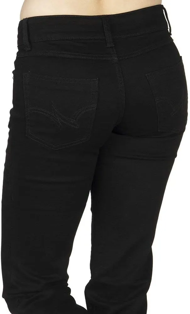 Wrangler Women's Cash Mid Rise Vented Hem Ultimate Riding Jean