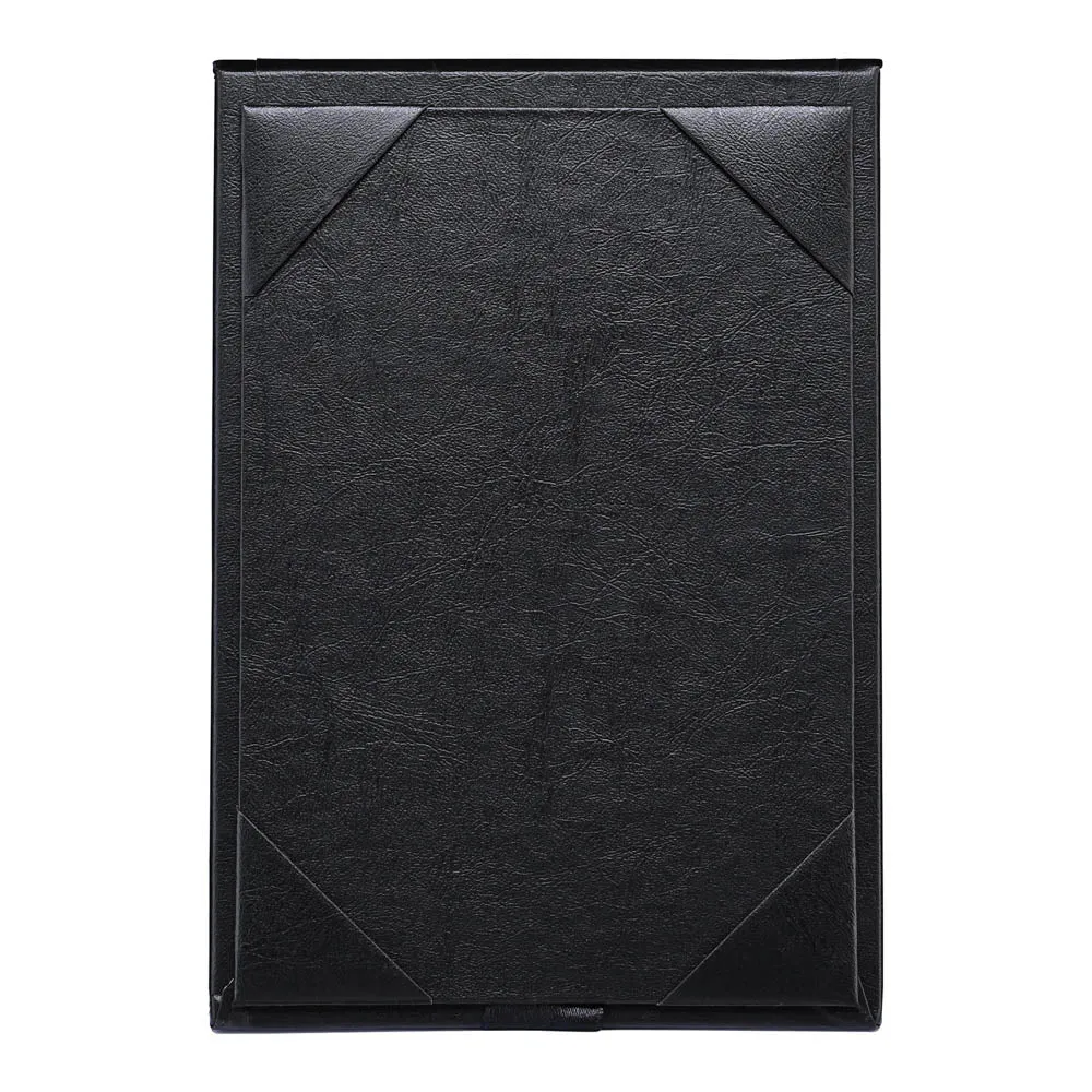 Yescom 10x Table Tents 4x6 Double Sided Cards Holder PU Leather