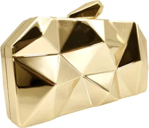 Zengmei Clutch Bag Purses for Women Evening Stain Fabric Brid al Purse for Wedding Prom Night out Party (Gold box)